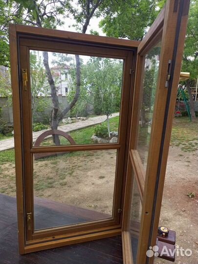 Деревянный стеклопакет окна новые