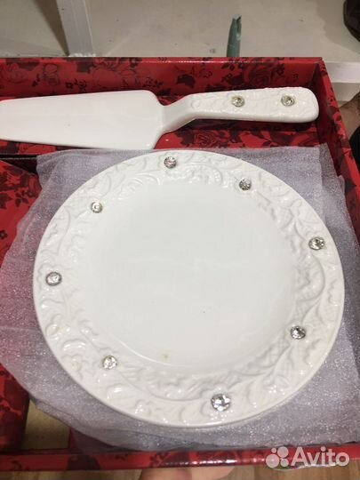 Сервиз для торта с лапаткой