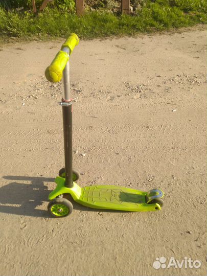 Самокат детский трехколесный бу