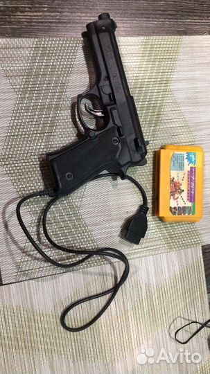 Картриджи dendy + пистолет дэнди