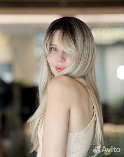 Парик блонд