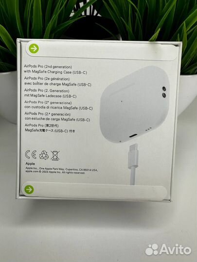 AirPods Pro 2 на type-C premium + чехол на выбор