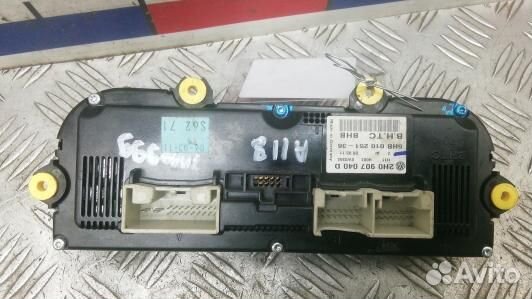 Блок управления печки и климат-контроля volkswagen