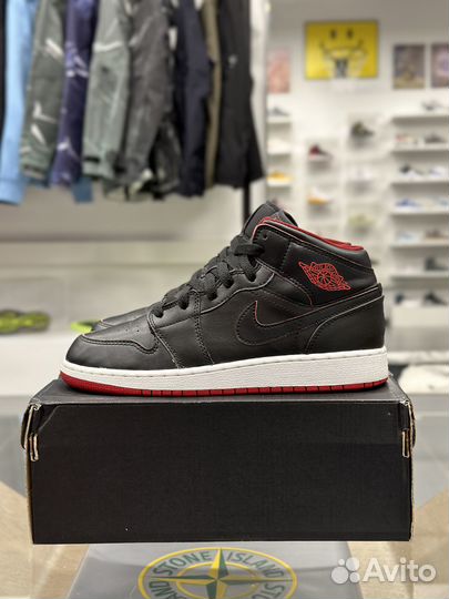 Air Jordan 1 Mid Mountain Bred Оригинал