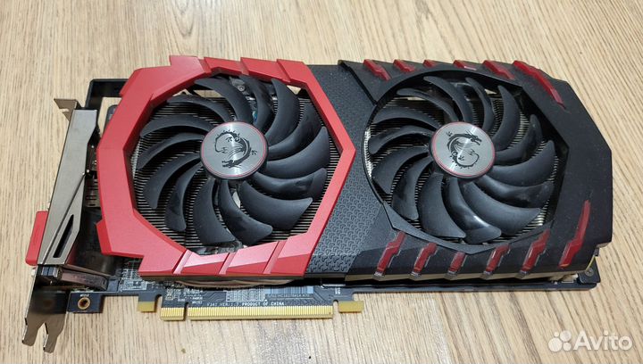 Видеокарта MSI Radeon RX 580 gaming X 4Gb 256bit