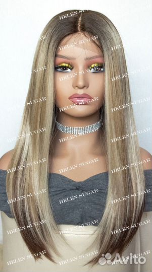 Парик блонд на сетке