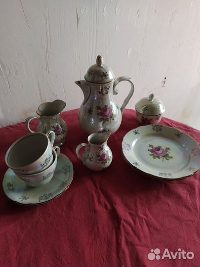 Сервиз чайный Роза гдр(германия)