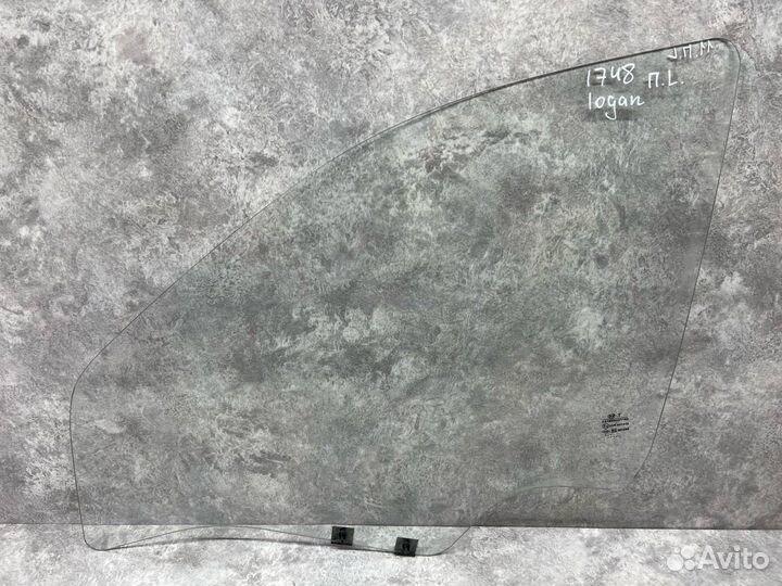 Стекло двери передней левой Renault Logan 2005