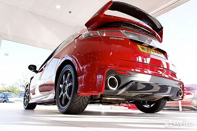 Тюнинг Спойлер Mugen на Honda Civic 3D 5D