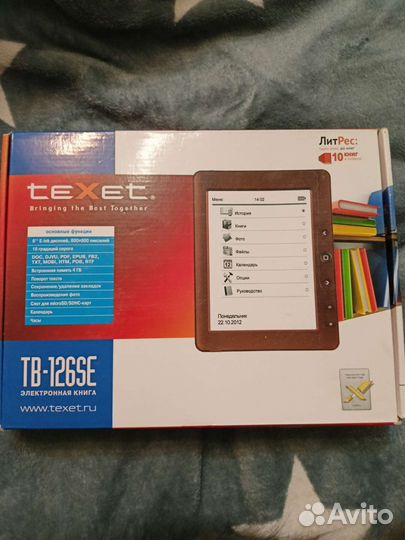 Электронная книга teXet TB-126SE