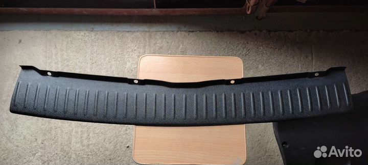 Накладка на задний бампер LADA Kalina 2 хэтчбек