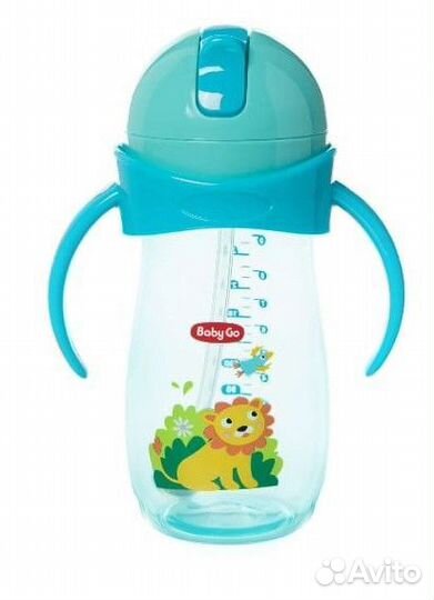 Поильник с трубочкой новый