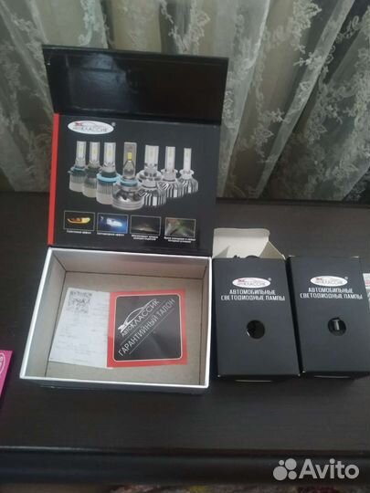 Светодиодные лампы головного света led h4