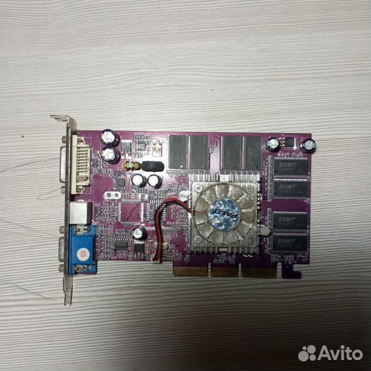 Видеокарта nvidia GE force FX 5200 128 MB