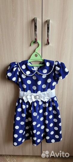 Платье на девочку 4-6 лет