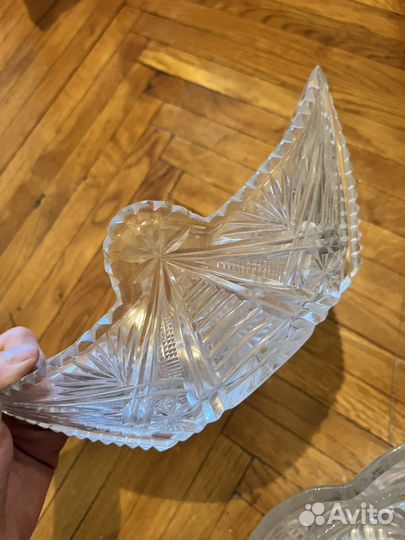 Хрустальный салатник