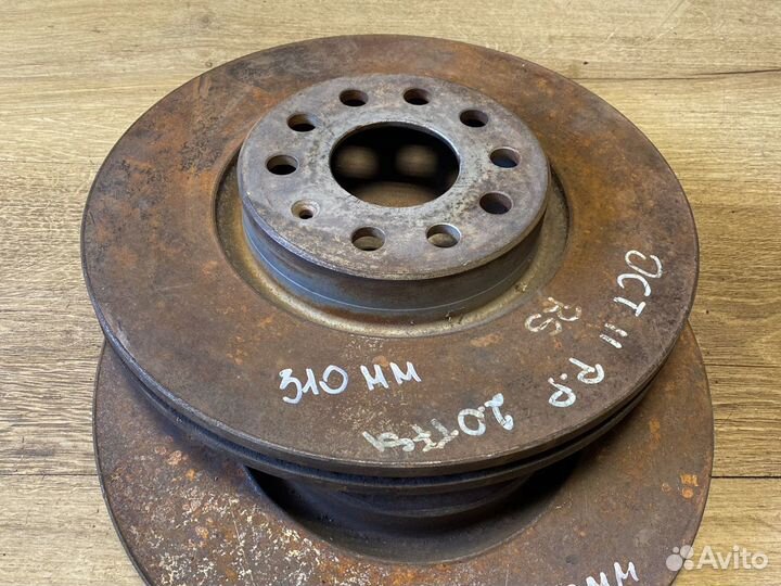 Skoda octavia a5 RS передние тормозные диски