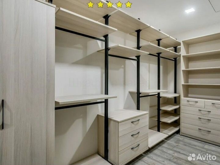 Гардеробная с фабрики