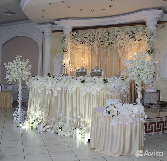 Оформление свадебных торжеств