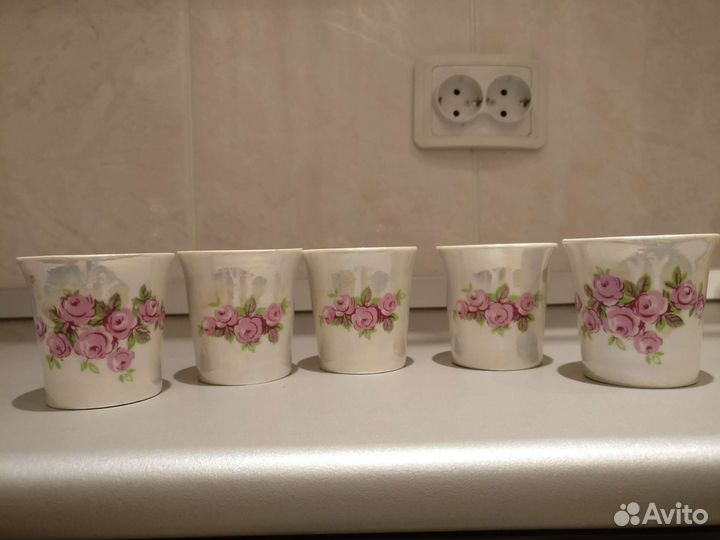 Керамические рюмки СССР