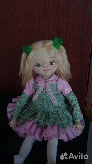 Кукла ручной работы Любочка