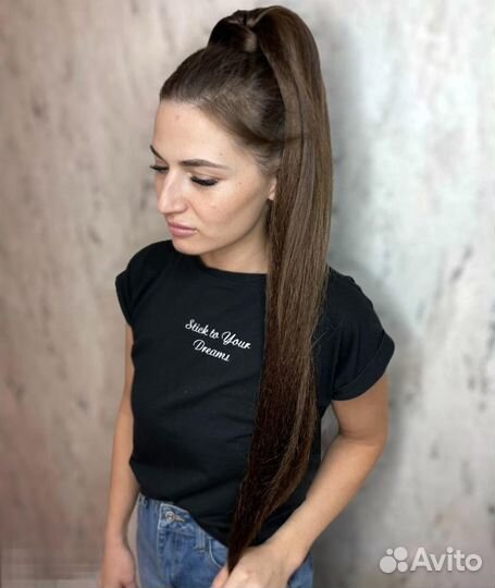 Афрорезинки, съёмный хвост, шиньон