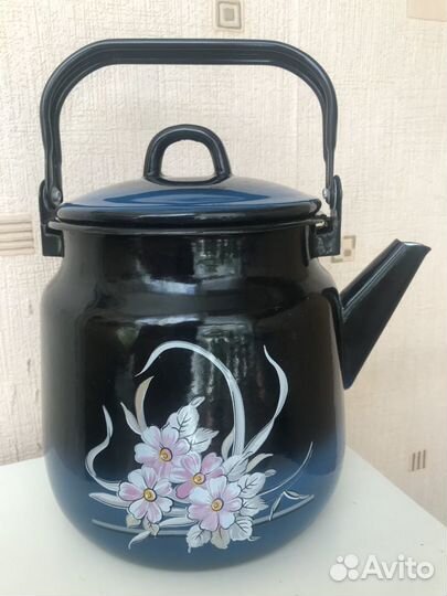 Чайники, эмалированные