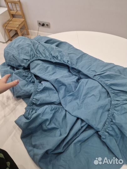 Простынь на резинке IKEA