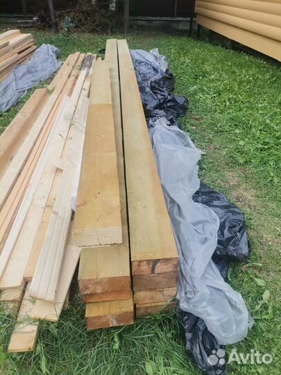 Остатки стройматериалов