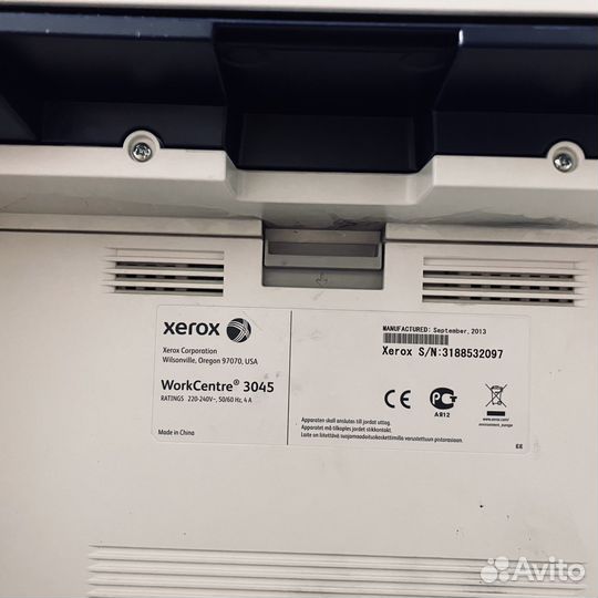 Мфу WorkCentre 3045 Сканер, копир и печать