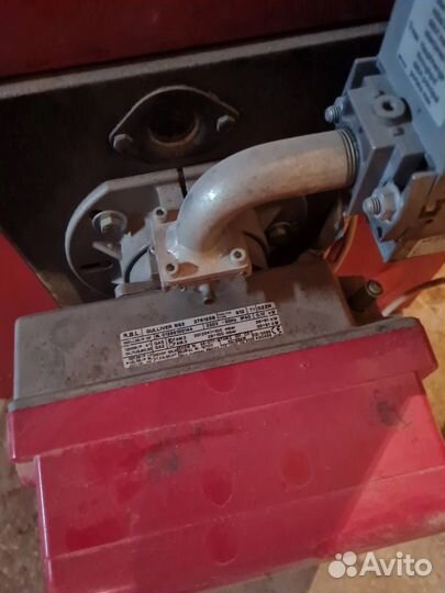 Напольный котел с газовой горелкой