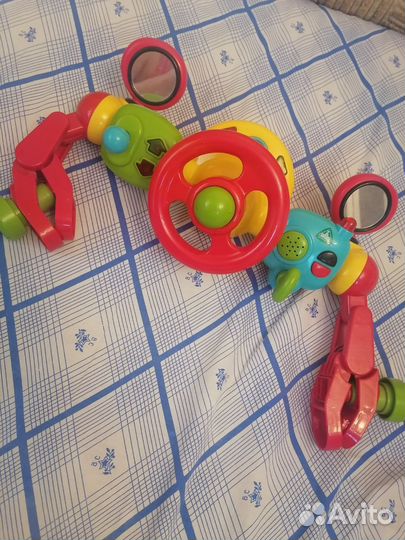 Игрушка руль на коляску