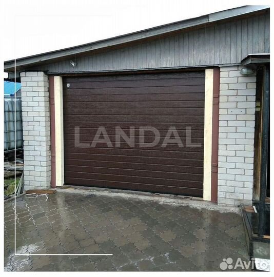 Гаражные секционные ворота