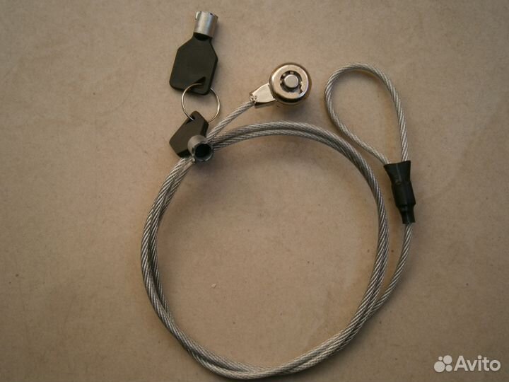 Трос безопасности для ноутбука