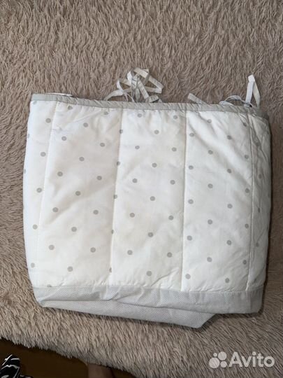 Бортик в кроватку Икеа Lenast, размер 60х120 см