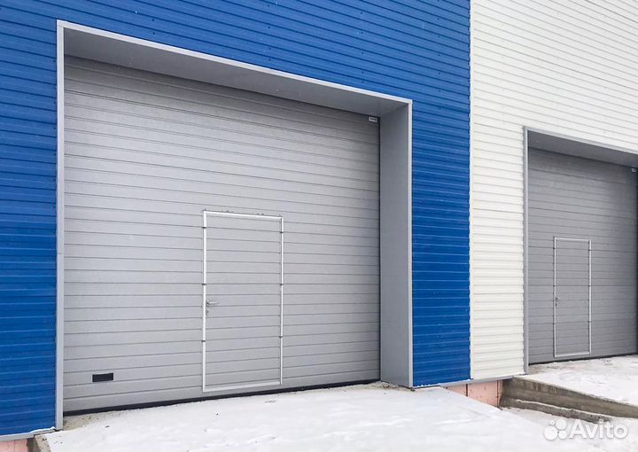 Ворота секционные промышленные ISD01 4200х3800