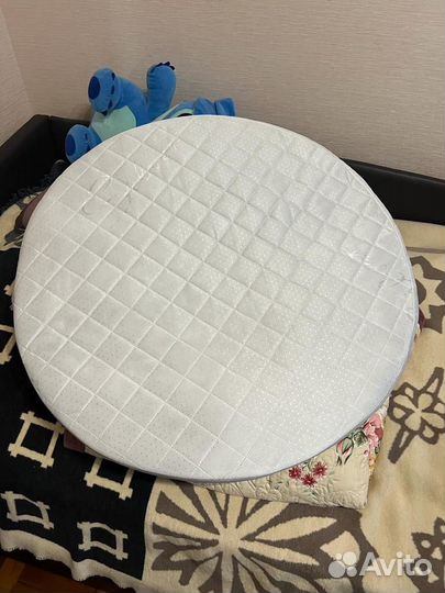 Матрас круглый детский диаметром 75 см