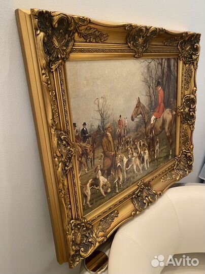 Картины интерьерн.холст/багет/дерево Великобритани