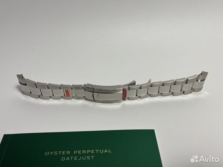 Rolex Datejust стальной браслет Oyster в пленках