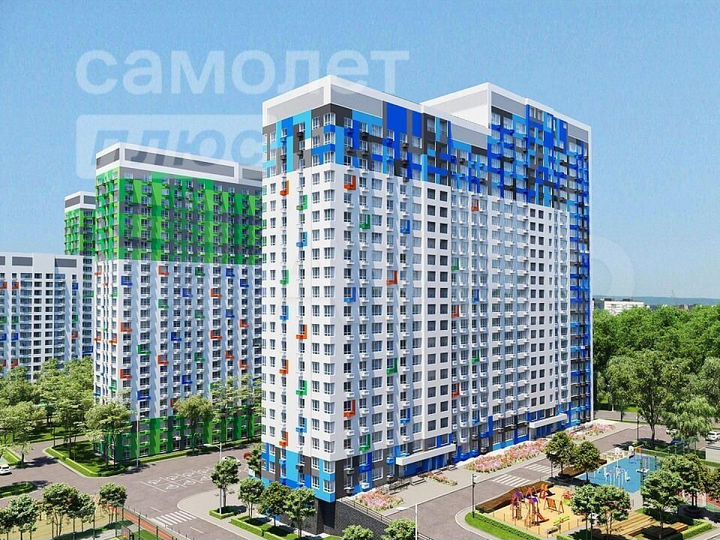 2-к. квартира, 40,1 м², 21/23 эт.