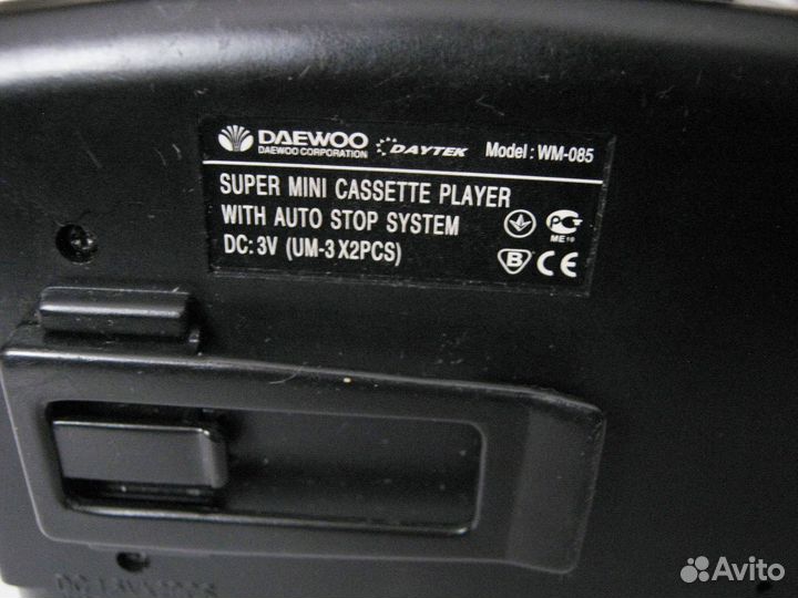 Кассетный аудиоплеер Daewoo WM-085