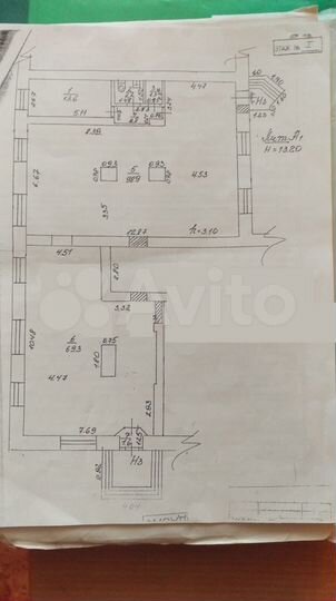 Аренда, 1 этаж, красная линия, 188 м²