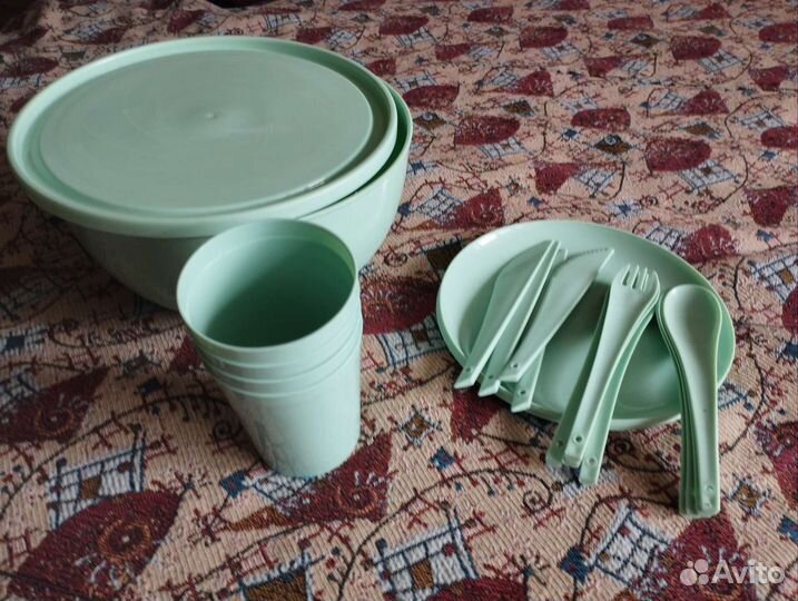 Набор посуды для пикника/походный набор