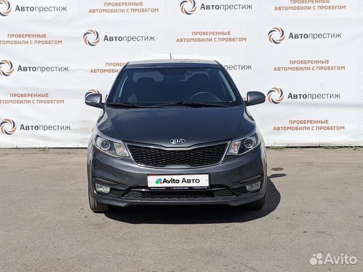 Kia Rio 1.6 МТ, 2015, 188 000 км