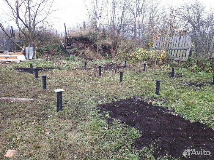 Винтовые сваи под ключ. Свайно винтовой фундамент