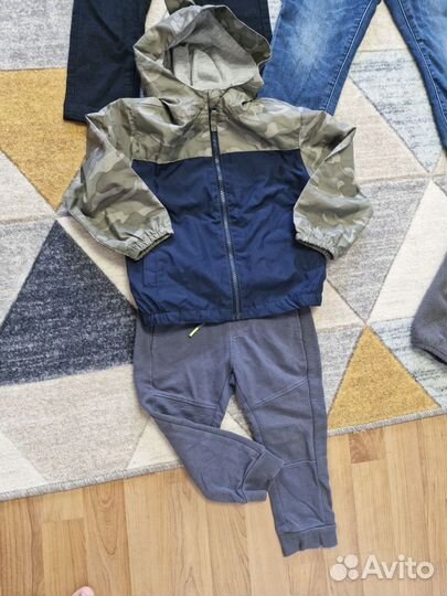Пакеты одежды на мальчика 98