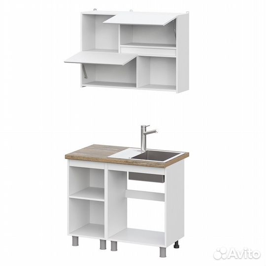 Модульная кухня Одри 1 м. Комплект 1