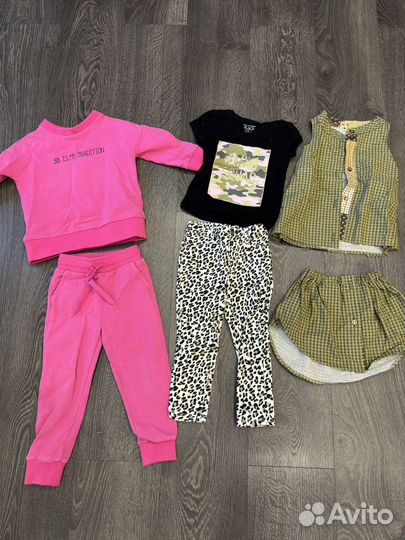 Вещи фирменные оригинал пакетом 92-104