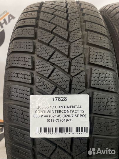 Continental ContiWinterContact TS 830 P 205/55 R17