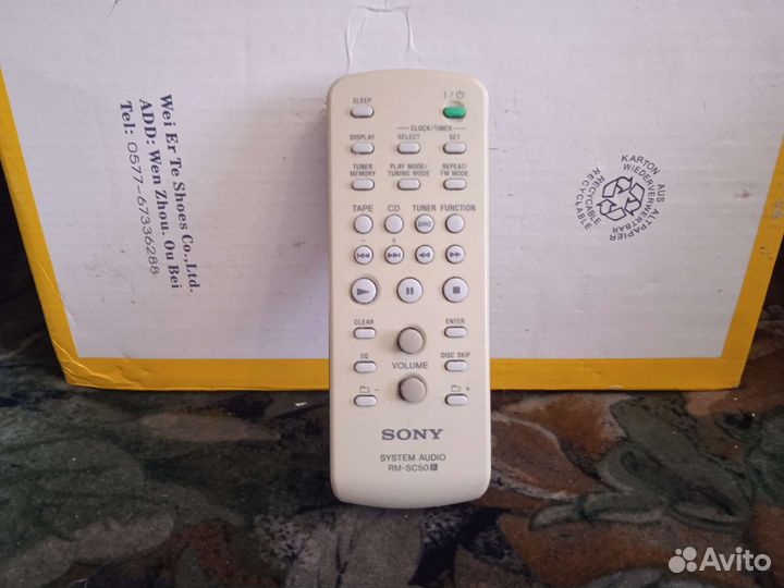 Музыкальный центр sony